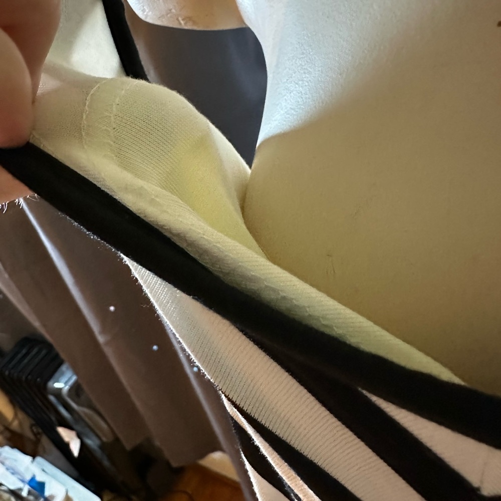 Soma Black and White Chevron Maxi Dress with built in bralette - Picture 5 of 7